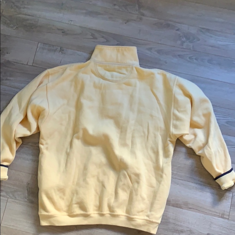 Yellow Quarter Zip - Picture 3 of 3